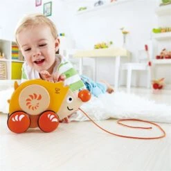 Trekfiguur Hape Egel -Bruder Winkel trekdiertje hape walk a long egel 3