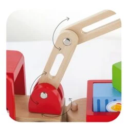 Houten Truck Met Kraan En Aanhanger Vigatoys 7 Houten Truck Met Kraan En Aanhanger Vigatoys -Bruder Winkel truck met kraan en aanhangwagen vigatoys v0690 2