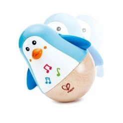 Muziek Tuimelaar Pinguin – Hape Music Wobbler -Bruder Winkel tuimelaar pinguin hape e0331 pinguin music wobbler 1 1
