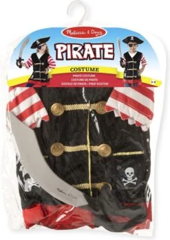 Melissa & Doug Verkleedkleren Piraat Melissa&Doug Verkleedset -Bruder Winkel verkleedkleren piraat melissadoug 4
