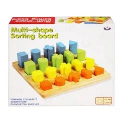 Vormen Kleuren En Maten Sorteerbord Groot Santoys Vormensorteerbord -Bruder Winkel vormenstorteerbord groot santoys f5704 1 1